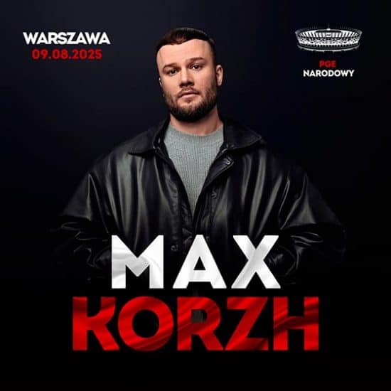 Макс Корж - концерт в Варшаве 09.08.2025 (Maks Korzh Warszawa)